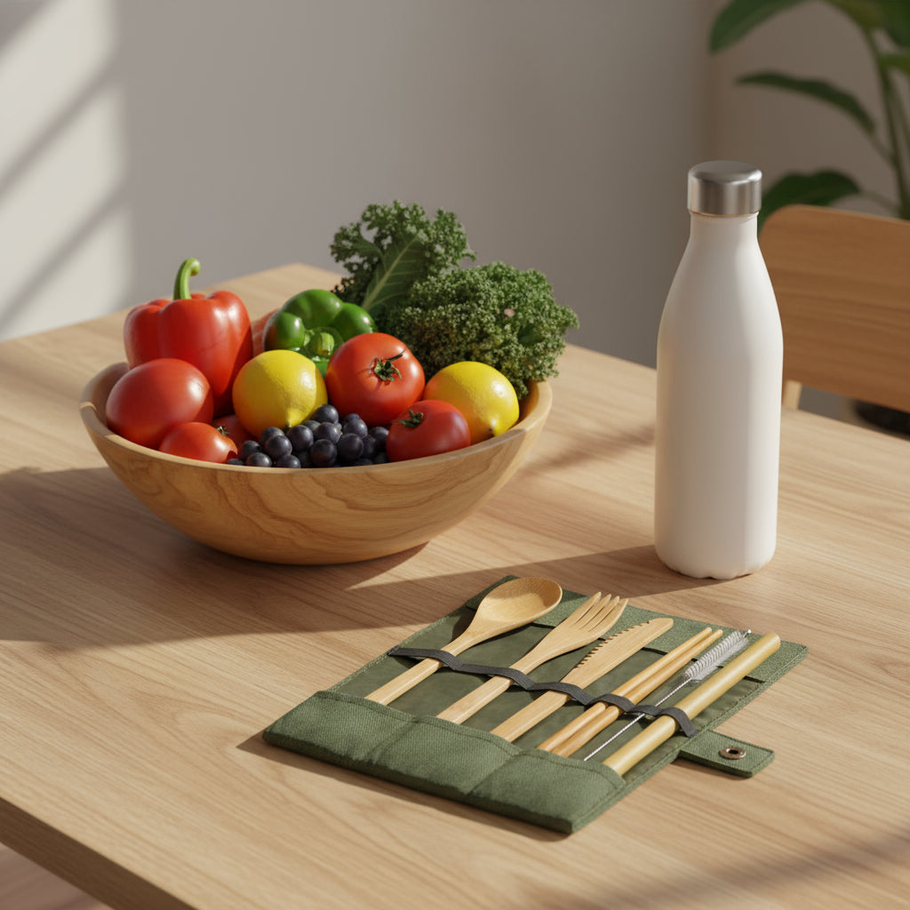 Reusable Bamboo Utensils